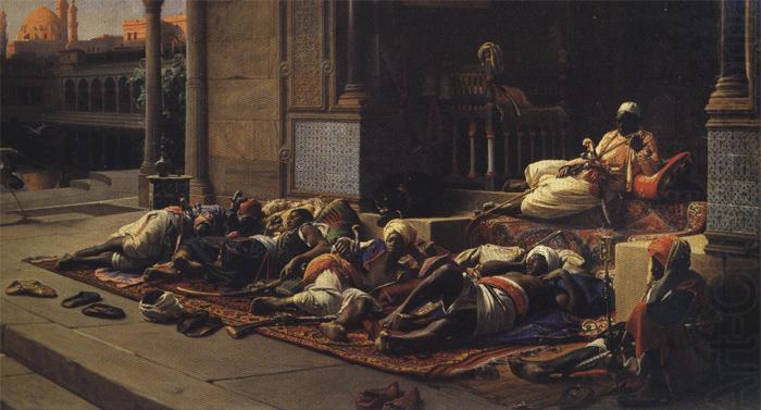 Gates of the Seraglio, Souvenir of Cairo., Jean Lecomte Du Nouy